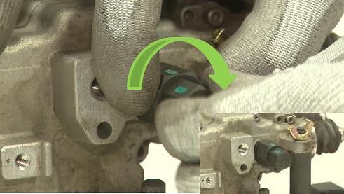 STEP 5 - Rotate the adjuster to get the correct length.