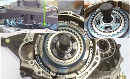 Placement of bearing push tool