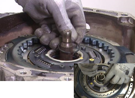 Don´t forget place  the snap rings