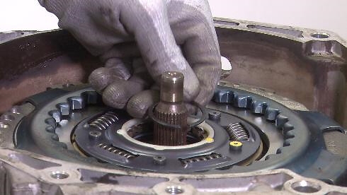 STEP 7 -  Mount the inner snap ring  a pliers
