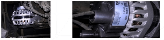 No differences in alternator installation process vs OE alternator. Same installation and removal for OE 