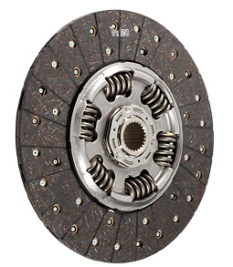 Springs change in damper of 430 TG(F) 2900 driven discs