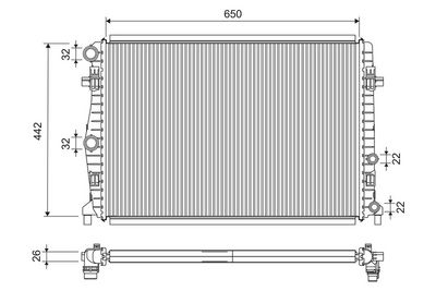 Radiateur, refroidissement du moteur