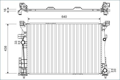 Radiateur, refroidissement du moteur