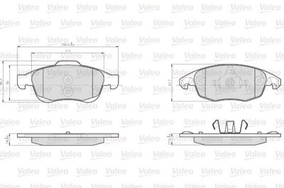 Brake Pad Set, disc brake OPTIPACK for LCV