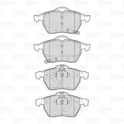 Brake Pad Set, disc brake 1923