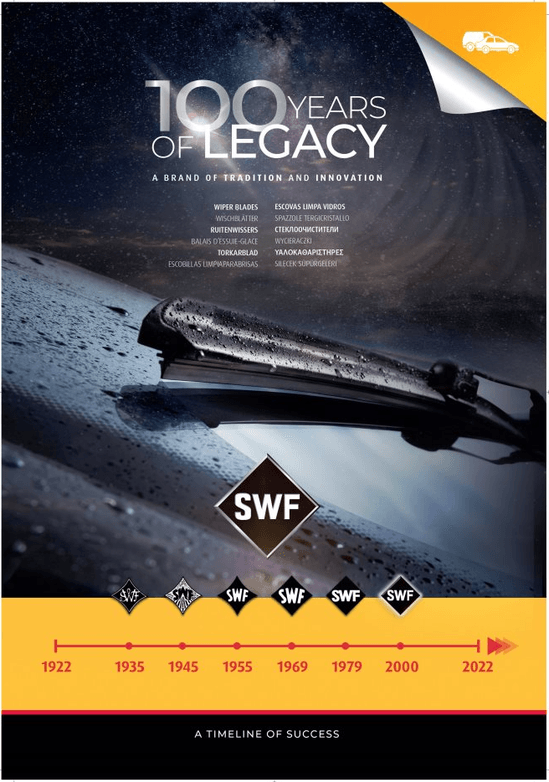 SWF catalogue Wiper Systems for Passenger Cars and LCVs 2022